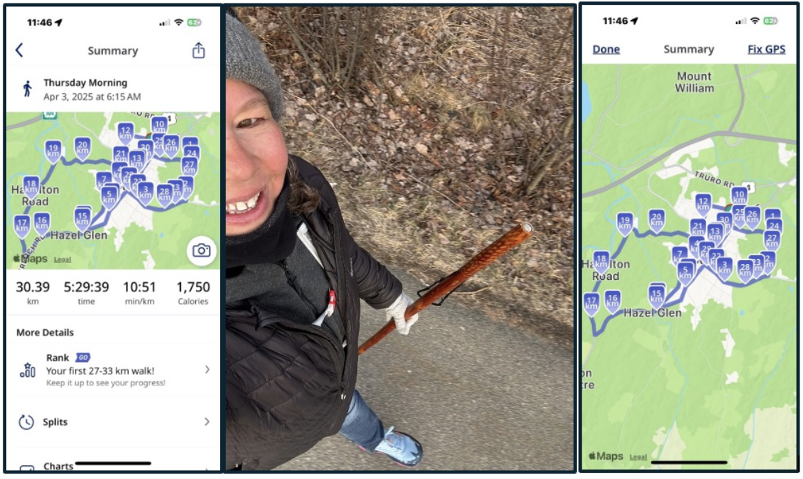 30km in my new sneakers!